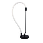 InLight Επιτραπέζιο φωτιστικό LED 18W 3000K από μαύρο μέταλλο και σωλήνα σιλικόνης D:60cm (3010) InLight Επιτραπέζιο φωτιστικό LED 18W 3000K από μαύρο μέταλλο και σωλήνα σιλικόνης D:60cm (3010)