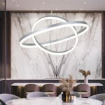 Inlight Κρεμαστό φωτιστικό LED 58W 3CCT (by switch on base) D:60cm (6095-B-Golden) Inlight Κρεμαστό φωτιστικό LED 58W 3CCT (by switch on base) D:60cm (6095-B-Golden)