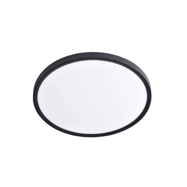 Inlight Πλαφονιέρα οροφής LED 50W 3CCT (by switch on base) σε μαύρη απόχρωση D:60x2,5cm (42036-A-Black) Inlight Πλαφονιέρα οροφής LED 50W 3CCT (by switch on base) σε μαύρη απόχρωση D:60x2,5cm (42036-A-Black)