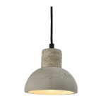 InLight Κρεμαστό φωτιστικό γκρι από travertine marble 1XΕ27 D:15 x 12.5cm (4094) InLight Κρεμαστό φωτιστικό γκρι από travertine marble 1XΕ27 D:15 x 12.5cm (4094)