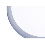 Inlight Πλαφονιέρα οροφής LED 50W 3CCT (by switch on base) σε ασημί απόχρωση D:60x2,5cm (42036-A-Silver)