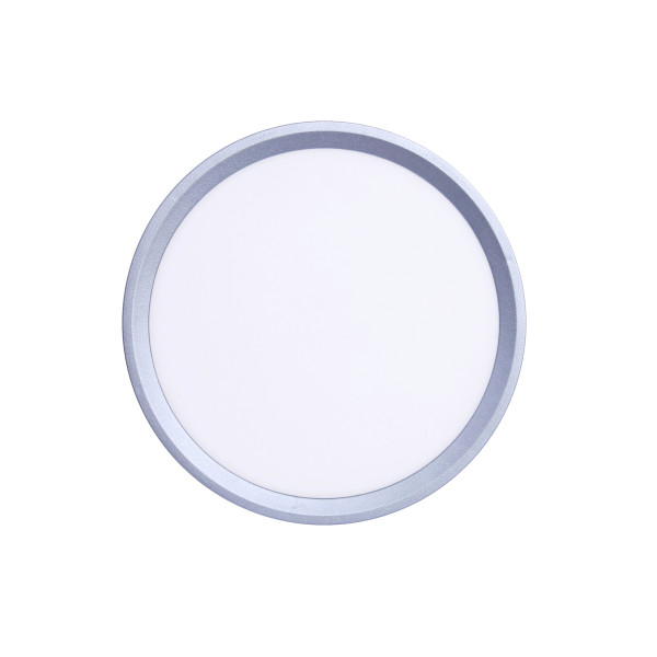Inlight Πλαφονιέρα οροφής LED 18W 3CCT (by switch on base) σε ασημί απόχρωση D:23x2,5cm (42036-E-Silver) Inlight Πλαφονιέρα οροφής LED 18W 3CCT (by switch on base) σε ασημί απόχρωση D:23x2,5cm (42036-E-Silver)