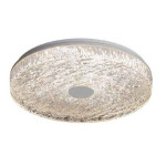 InLight Πλαφονιέρα οροφής LED 27W 4cct από λευκό ακρυλικό D:40cm (42048-B)
