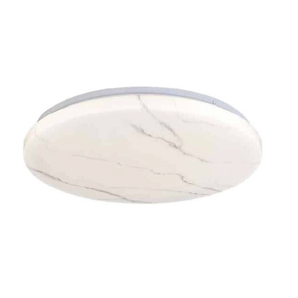 InLight Πλαφονιέρα οροφής LED 18W 4cct από λευκό ακρυλικό D:30cm (42050-C-Λευκό)