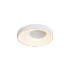 Inlight Πλαφονιέρα οροφής LED 36W 3CCT από λευκό μέταλλο και ακρυλικό D:48cm (42040-White)