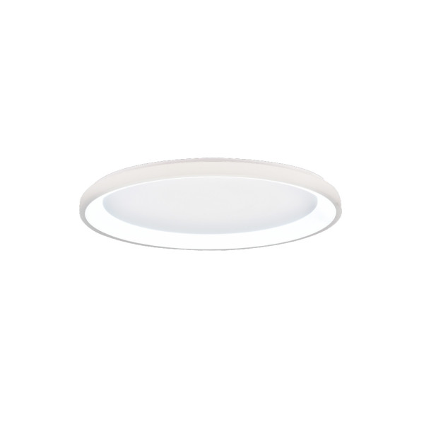 Inlight Πλαφονιέρα οροφής LED 38W 3CCT από λευκό μέταλλο και ακρυλικό D:80x5cm (42044-A-White) Inlight Πλαφονιέρα οροφής LED 38W 3CCT από λευκό μέταλλο και ακρυλικό D:80x5cm (42044-A-White)