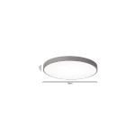 InLight Πλαφονιέρα οροφής LED 20W 3CCT (by switch on base) από μαύρο μέταλλο και ακρυλικό D:30cm (42035-D-Black) InLight Πλαφονιέρα οροφής LED 20W 3CCT (by switch on base) από μαύρο μέταλλο και ακρυλικό D:30cm (42035-D-Black)