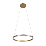 Inlight Κρεμαστό φωτιστικό LED 45W 3CCT (by switch on base) D:100cm (6095-AA-Golden) Inlight Κρεμαστό φωτιστικό LED 45W 3CCT (by switch on base) D:100cm (6095-AA-Golden)