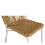 Καρέκλα Κήπου ArteLibre RIVIERA Λευκό/Φυσικό Αλουμίνιο/Rattan 57x61x79cm Καρέκλα Κήπου ArteLibre RIVIERA Λευκό/Φυσικό Αλουμίνιο/Rattan 57x61x79cm