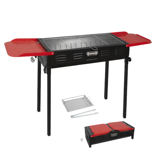 Φορητή Ψησταριά BBQ ArteLibre FIRELITE Μέταλλο 30.5x118x58-70cm Φορητή Ψησταριά BBQ ArteLibre FIRELITE Μέταλλο 30.5x118x58-70cm