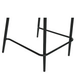 Σκαμπό Bar ArteLibre CEBU Μαύρο/Φυσικό Αλουμίνιο/Rattan 60x60x99cm Σκαμπό Bar ArteLibre CEBU Μαύρο/Φυσικό Αλουμίνιο/Rattan 60x60x99cm