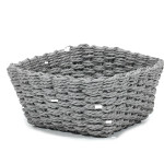 Καλάθι Τετράγωνο Γκρι 20x20x10cm