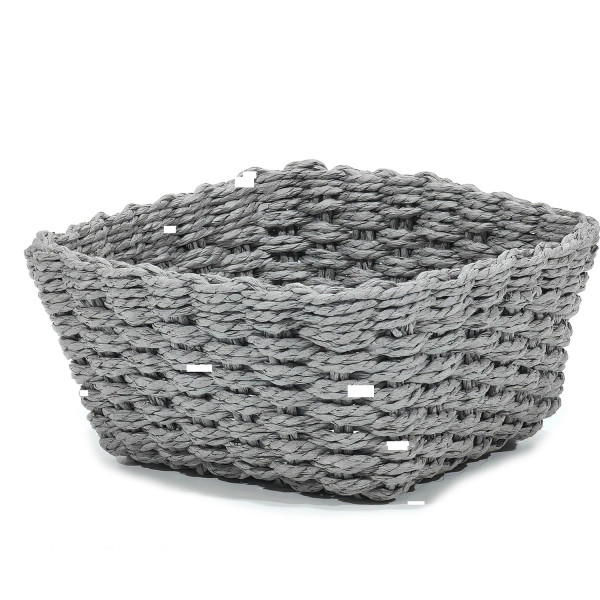 Καλάθι Τετράγωνο Γκρι 20x20x10cm