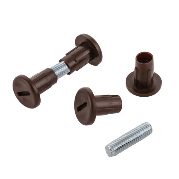 Βίδα Σύνδεσης M6x30-39mm Ατσάλι/Πλαστικό Καφέ