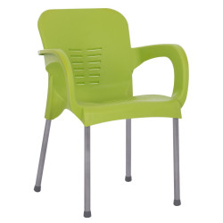 Καρέκλα Κήπου ArteLibre Eco Πράσινο Ανακυκλωμένο PP 60x50x80cm