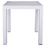 ΤΡΑΠΕΖΙ ΑΛΟΥΜΙΝΙΟΥ QIANA HM5402.01 ΛΕΥΚΟ 45x45x45,5Υ εκ. ΤΡΑΠΕΖΙ ΑΛΟΥΜΙΝΙΟΥ QIANA HM5402.01 ΛΕΥΚΟ 45x45x45,5Υ εκ.