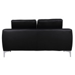 ΚΑΝΑΠΕΣ 2ΘΕΣΙΟΣ KΕΝΖΙΕ HM3121.21 ΜΕ ΜΑΥΡΟ PU 142x81x81 εκ.