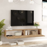 Έπιπλο Τηλεόρασης ArteLibre KENT Πεύκο Μοριοσανίδα 180x31.6x29.6cm Έπιπλο Τηλεόρασης ArteLibre KENT Πεύκο Μοριοσανίδα 180x31.6x29.6cm