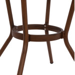 ΤΡΑΠΕΖΙ ΑΛΟΥΜΙΝΙΟΥ MOSES Φ70x76 εκ. BAMBOO LOOK HM5532.03 ΚΑΦΕ ΜΕ ΓΥΑΛΙ ΤΡΑΠΕΖΙ ΑΛΟΥΜΙΝΙΟΥ MOSES Φ70x76 εκ. BAMBOO LOOK HM5532.03 ΚΑΦΕ ΜΕ ΓΥΑΛΙ
