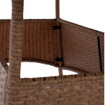 ΤΡΑΠΕΖΙ ΜΕΤΑΛΛΙΚΟ MINSK RATTAN ΜΠΕΖ ΚΑΦΕ HM5507.02 150x90x75 εκ. ΤΡΑΠΕΖΙ ΜΕΤΑΛΛΙΚΟ MINSK RATTAN ΜΠΕΖ ΚΑΦΕ HM5507.02 150x90x75 εκ.