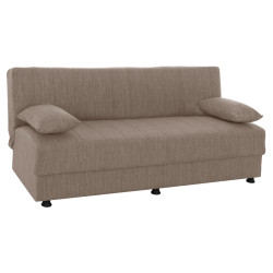 ΚΑΝΑΠΕΣ ΚΡΕΒΑΤΙ ANDRI ΤΡΙΘΕΣΙΟΣ ΜΠΕΖ HM3239.04 180x83x74Υ εκ.
