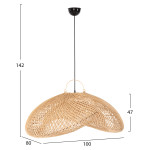 ΦΩΤΙΣΤΙΚΟ ΟΡΟΦΗΣ ΚΡΕΜΑΣΤΟ PERK HM7861 RATTAN ΣΕ ΦΥΣΙΚΟ ΧΡΩΜΑ 100x80x142Υ εκ. ΦΩΤΙΣΤΙΚΟ ΟΡΟΦΗΣ ΚΡΕΜΑΣΤΟ PERK HM7861 RATTAN ΣΕ ΦΥΣΙΚΟ ΧΡΩΜΑ 100x80x142Υ εκ.