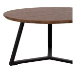 ΤΡΑΠΕΖΙ ΣΑΛΟΝΙΟΥ ΣΤΡΟΓΓΥΛΟ ROCKET HM9586.04 MDF WALNUT-ΜΑΥΡΗ ΣΑΓΡΕ ΒΑΣΗ Φ80x42Υεκ. ΤΡΑΠΕΖΙ ΣΑΛΟΝΙΟΥ ΣΤΡΟΓΓΥΛΟ ROCKET HM9586.04 MDF WALNUT-ΜΑΥΡΗ ΣΑΓΡΕ ΒΑΣΗ Φ80x42Υεκ.
