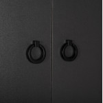 ΕΠΙΠΛΟ ΠΛΥΝΤΗΡΙΟΥ ΜΕ ΡΑΦΙΑ ΚΑΙ ΝΤΟΥΛΑΠΙ TERRY ΓΚΡΙ ΜΕΛΑΜΙΝΗ HM9122.13 64Χ29Χ181Υεκ.