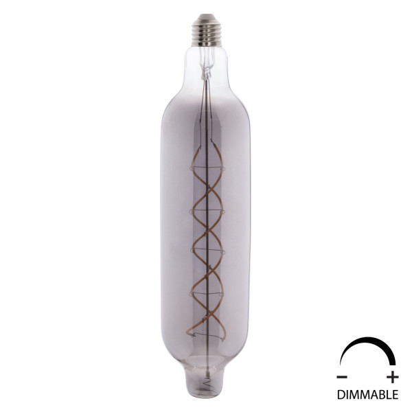 ΛΑΜΠΤΗΡΑΣ JHD-NW7775 LED FILAMENT 8W E27 3000K SMOKE COLOR DIMMABLE  HM4055.03