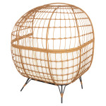 ΠΟΛΥΘΡΟΝΑ ΦΩΛΙΑ MIAMI 2 ΑΤΟΜΩΝ ΤΥΠΟΥ RATTAN HM5870.11 132.5x90x154Υεκ ΠΟΛΥΘΡΟΝΑ ΦΩΛΙΑ MIAMI 2 ΑΤΟΜΩΝ ΤΥΠΟΥ RATTAN HM5870.11 132.5x90x154Υεκ