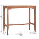 ΤΡΑΠΕΖΙ ΜΠΑΡ CRANSTON HM18111 ΞΥΛΟ ΤΕΑΚ--ΦΥΣΙΚΟ ΧΡΩΜΑ 120x60x105Υεκ. ΤΡΑΠΕΖΙ ΜΠΑΡ CRANSTON HM18111 ΞΥΛΟ ΤΕΑΚ--ΦΥΣΙΚΟ ΧΡΩΜΑ 120x60x105Υεκ.