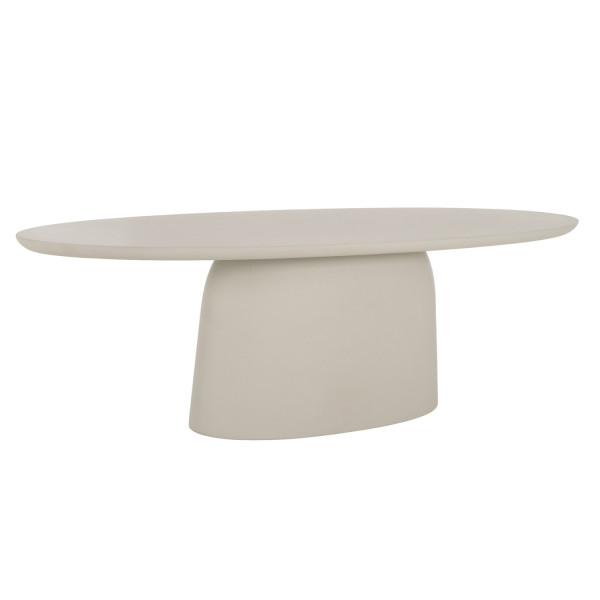 ΤΡΑΠΕΖΙ ΣΑΛΟΝΙΟΥ ΟΒΑΛ BRECCAN HM6594.02 ΜΠΕΖ FIBER CEMENT 130x70x40Υεκ ΤΡΑΠΕΖΙ ΣΑΛΟΝΙΟΥ ΟΒΑΛ BRECCAN HM6594.02 ΜΠΕΖ FIBER CEMENT 130x70x40Υεκ