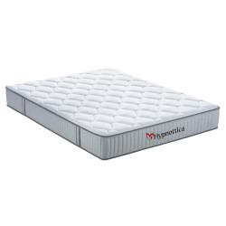 ΣΤΡΩΜΑ ΔΙΠΛΟ HYPNOTTICA HM748.06 POCKET SPRINGS--ΛΕΥΚΟ 160x200x25Υεκ.