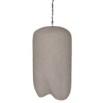 ΦΩΤΙΣΤΙΚΟ ΟΡΟΦΗΣ ΚΡΕΜΑΣΤΟ LOGKY HM4704.03L--FIBER CEMENT ΓΚΡΙ 35x35x67Υεκ