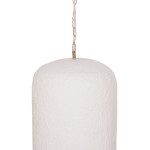 ΦΩΤΙΣΤΙΚΟ ΟΡΟΦΗΣ ΚΡΕΜΑΣΤΟ LOGKY HM4704.02L--FIBER CEMENT ΛΕΥΚΟ 35x35x67Υεκ