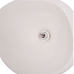ΦΩΤΙΣΤΙΚΟ ΟΡΟΦΗΣ ΚΡΕΜΑΣΤΟ JAYLEN HM4703.02S FIBER CEMENT ΛΕΥΚΟ