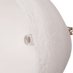 ΦΩΤΙΣΤΙΚΟ ΟΡΟΦΗΣ ΚΡΕΜΑΣΤΟ JAYLEN HM4703.02S FIBER CEMENT ΛΕΥΚΟ