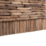 ΤΡΑΠΕΖΙ ΣΑΛΟΝΙΟΥ ΟΡΘΟΓΩΝΙΟ SPARROW HM18366 DRIFTWOOD--ΓΥΑΛΙ 105x45x47Υεκ.