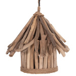 ΦΩΤΙΣΤΙΚΟ ΟΡΟΦΗΣ ΚΡΕΜΑΣΤΟ TREIT HM4874 DRIFTWOOD ΣΕ ΦΥΣΙΚΟ Φ40x73Υεκ [1xΕ27]