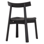 KΑΡΕΚΛΑ ΤΡΑΠΕΖΑΡΙΑΣ OSORIO HM18335.02 RUBBERWOOD & ΣΧΟΙΝΙ ΣΕ ΜΑΥΡΟ 51x55x74Υεκ
