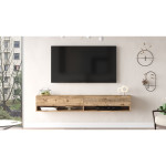 Έπιπλο Τηλεόρασης ArteLibre SONNING Πεύκο Μοριοσανίδα 180x31.6x29.6cm Έπιπλο Τηλεόρασης ArteLibre SONNING Πεύκο Μοριοσανίδα 180x31.6x29.6cm