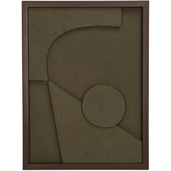 Διακοσμητικό Τοίχου ArteLibre Πράσινο Χαρτί 30x3x40cm